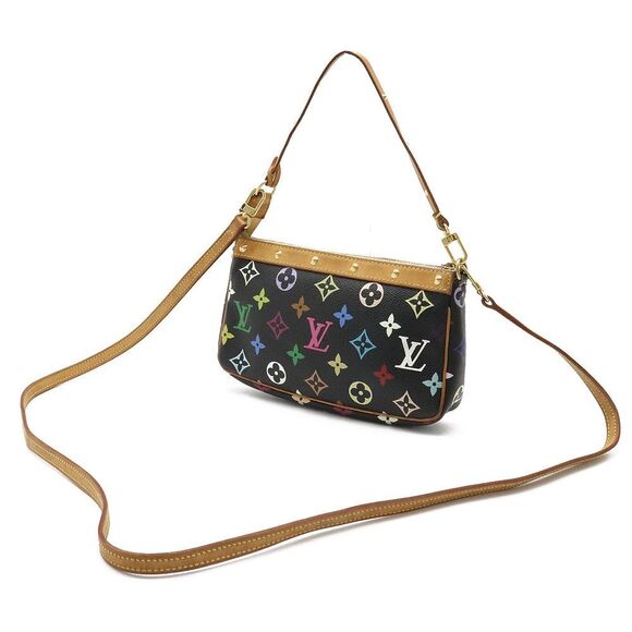 Louis Vuitton Monogram Multicolor Accessoire Accessory Pouch Shoulder Bag - Picture 2 of 7